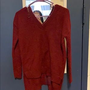 Maroon sweater